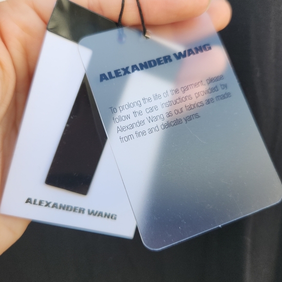 T by Alexander Wang Sleeveless Black Cutout Back Dress - Picture 7 of 11